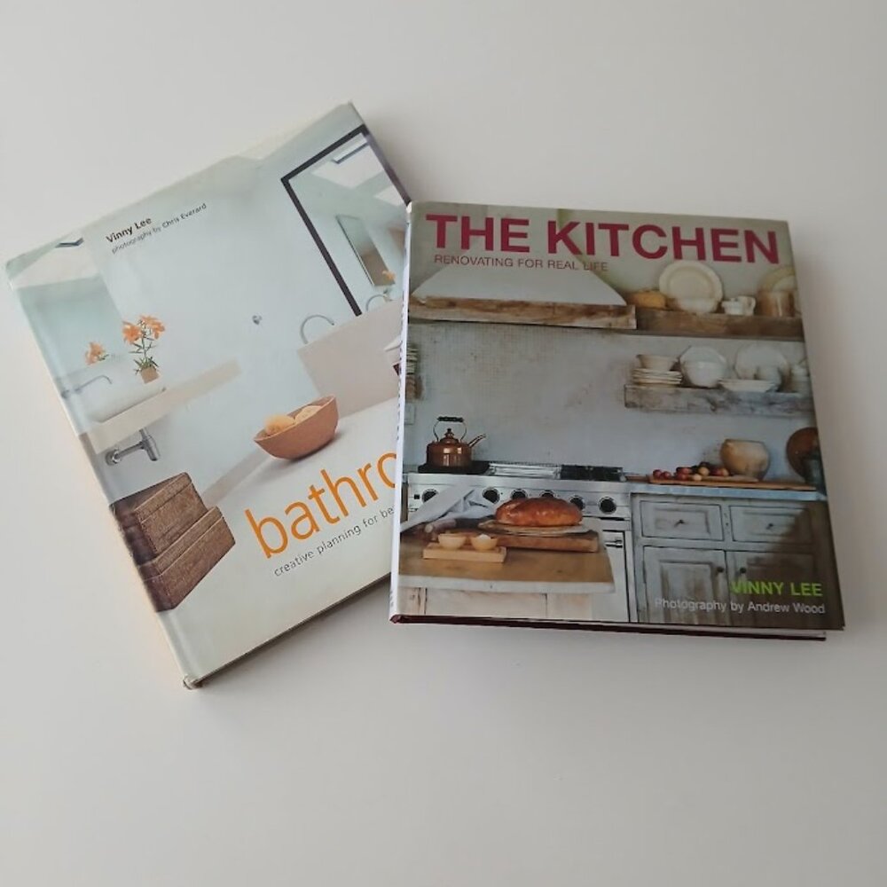 Beautiful Coffee Table Books (2)by Viny Lee - kitchen, Bathroom